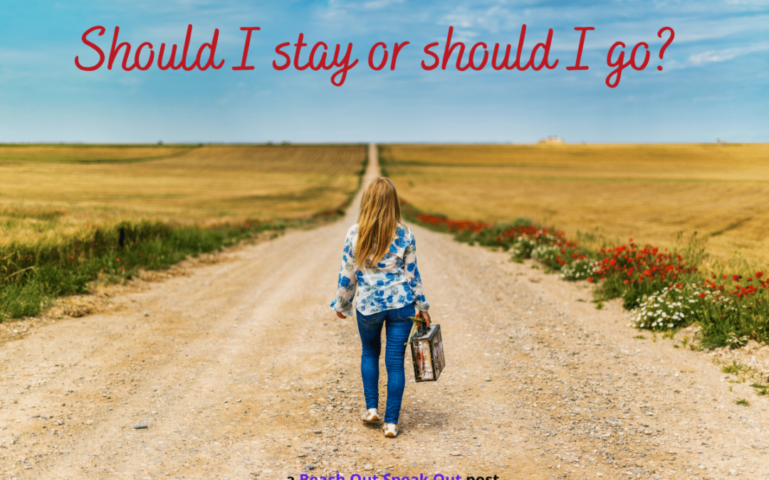 Should I Stay or Should I Go: Part Two