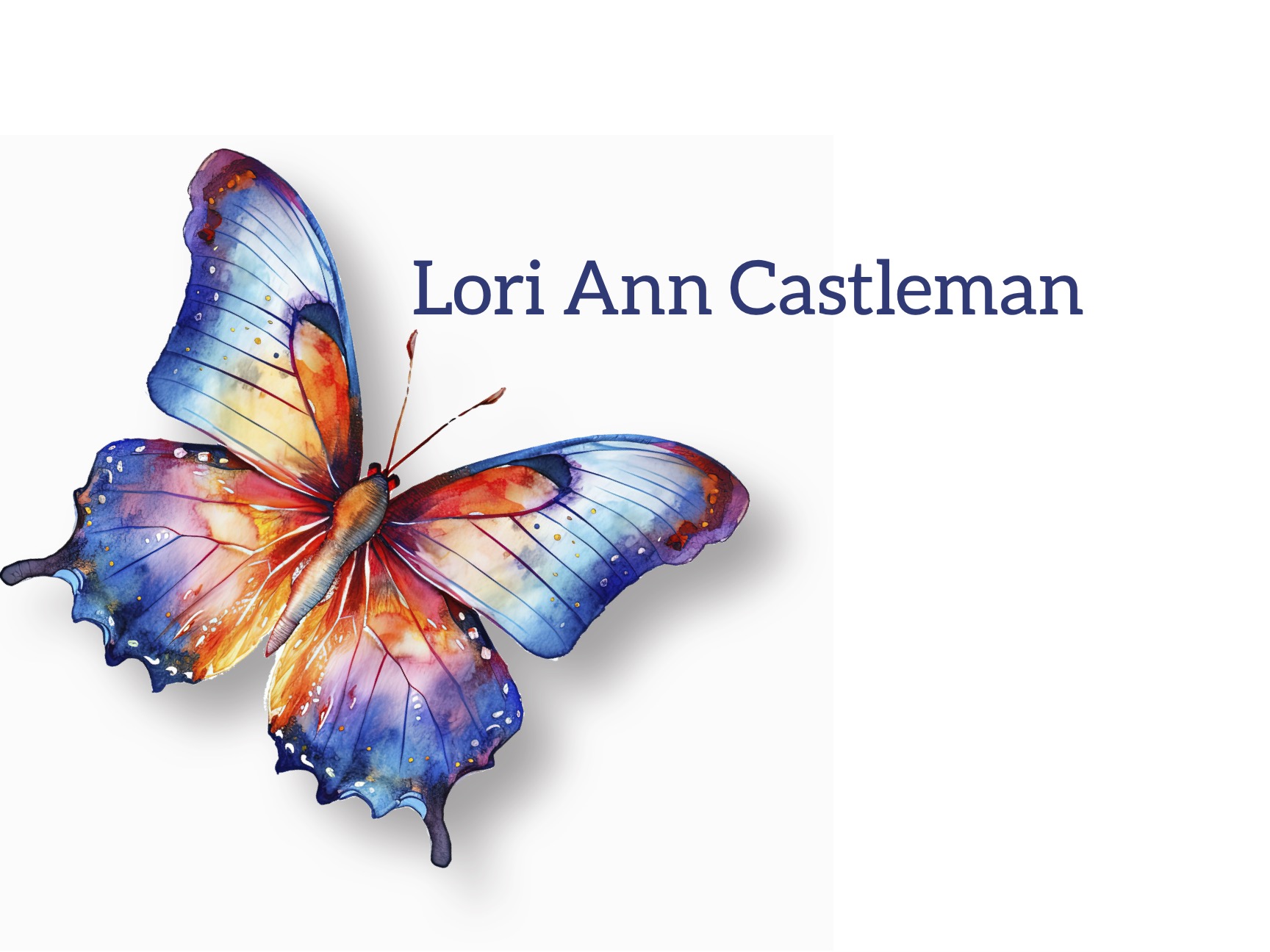 Castleman logo butterfly